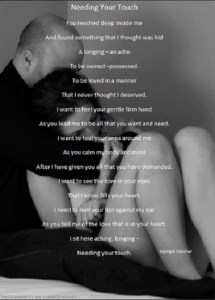 one of the first poems that i wrote. It came from my heart for t